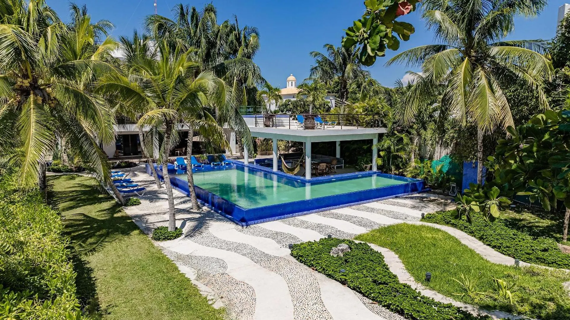 13Bdr Villa Bellamar Akumal - Private Chef - Beachfront - Weddings-Business Retreats-Golf-Family 0*,